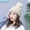 Beige, variant on beishanbush Hats Women Winter Hats Thick Cable Women Hat Warm Lined Knitted Soft Cap Red