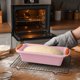 thumbnail image 4 of Non-stick Silicone Bread And Loaf Pan For Bread Quiche Meatloaf Lasagna 11.4 X 5.3 Inches 1 Pack, 4 of 6