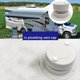 thumbnail image 4 of Kit de Tapa de Ventilación de Aluminio para Alcantarillado de Techo de RV - Accesorios Exteriores para Remolques, Casas Rodantes y Autocaravanas (1 Paquete), 4 of 6