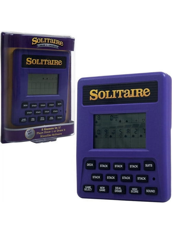 RecZone Electronic Handheld Solitaire Game