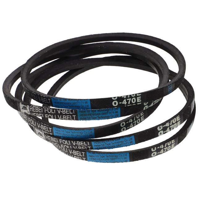 OULII 5Pcs Washer Drive Rubber Belt Replacement for Washing Machine Black Durable Elastic Material