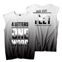Jey Uso Four Letters One Word Sleeveless T-Shirts Women Men Fashion Tank Tops
