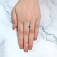 thumbnail image 3 of Certified Natural 0.75 Carat Swiss Blue Topaz Oval Shape Brilliant Cut 7x5 mm Loose Gemstone December Birthstone, 3 of 7
