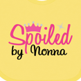 thumbnail image 4 of Inktastic Spoiled by Nonna Girls Baby Bib, 4 of 4
