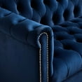 thumbnail image 7 of Modway Heritage Performance Velvet Armchair in Midnight Blue, 7 of 7