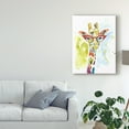 thumbnail image 3 of Trademark Fine Art 'Smarty Pants Giraffe' Canvas Art by Jennifer Goldberger, 3 of 4