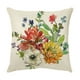 thumbnail image 5 of Juego de 4 fundas de cojín de 45x45 cm, funda de almohada decorativa con estampado de flores para sofá, sala de estar, dormitorio, silla, decoración del hogar, 5 of 5