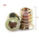 thumbnail image 3 of 20 piezas de insertos roscados Yashi para muebles de madera M6*17 mm, 3 of 5