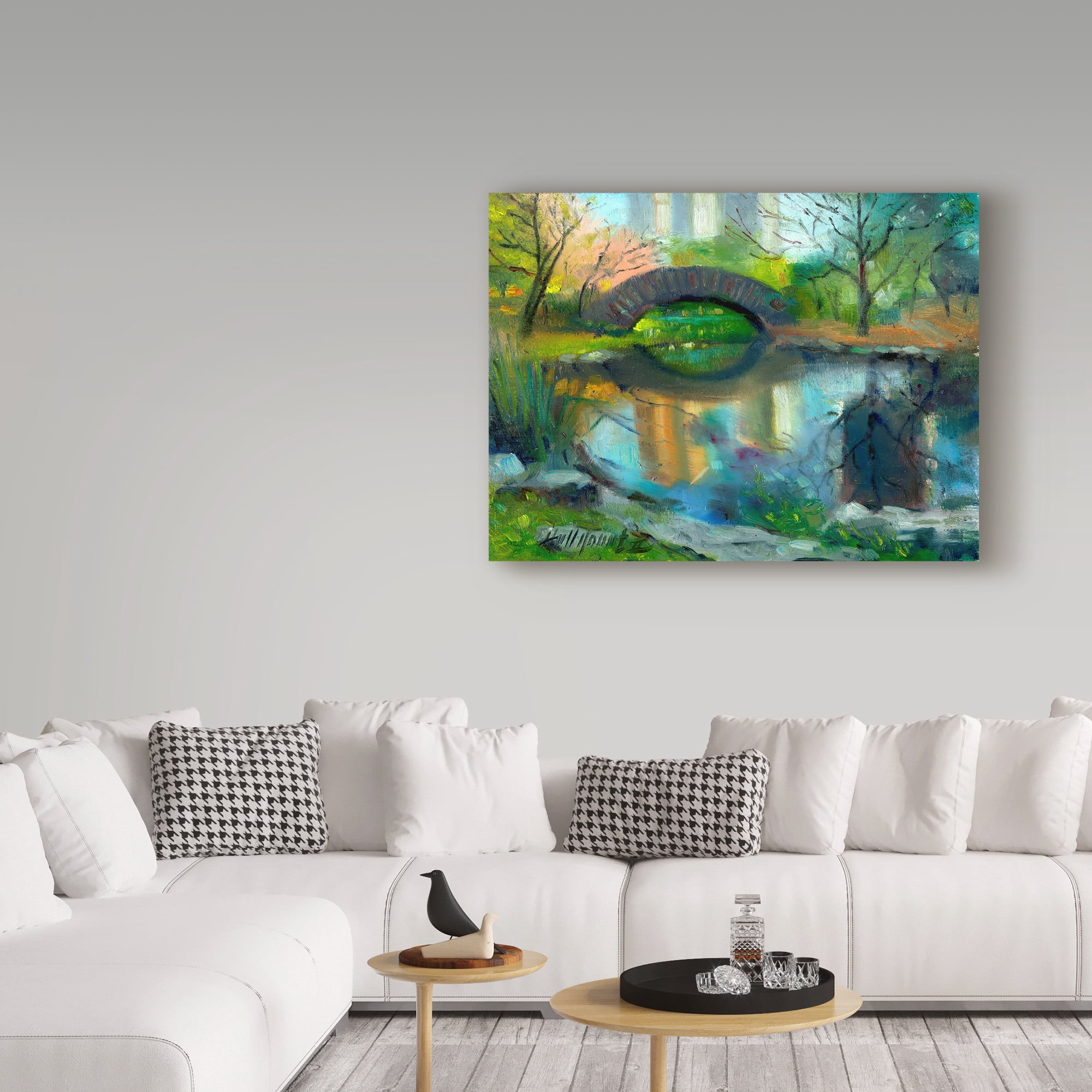 Trademark Fine Art 'Central Park New York City' Canvas Art by Hall Groat Ii