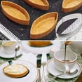 thumbnail image 4 of 3X Moule à Gâteau en Forme de Bateau & Triple Coin en Acier Inoxydable Tour Perforée Mousse, 4 of 5
