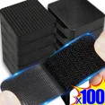 thumbnail image 2 of Wholesale Double Faced High Adhesive Fixing Stickers Carpet Pad Dashboard Mat Fixed Patch Home Floor Anti Skid Grip Tape Sticker Rectangle 100PCS(50pairs), 2 of 6