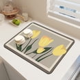 thumbnail image 5 of ERK 1Pcs Water Absorbent Kitchen Counter Mat For Spillproof Drying And Easy – Durable Protector For Home, 5 of 5