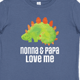 thumbnail image 4 of Inktastic Nonna and Papa Love Me Boys Grandchild Dinosaur Boys Baby T-Shirt, 4 of 5