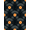 Black Orange, Pattern 1, variant on Design&I 3'x5' Washable Area Rug Circle Music Retro Turntable Spinning Record Tonearm Motif Vinyl for Home Office, Hallway, Low Profile & Durable Daily Traffic Ready