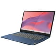 thumbnail image 2 of Lenovo Slim 3 Chromebook Laptop, 14" FHD Touchscreen Computer, 8-Core MediaTek Kompanio 520 Processor, 4GB RAM, 320GB Storage(64GB eMMC + 256GB Micro SD), Wi-Fi 6, Webcam, Chrome OS, 2 of 7