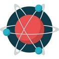 thumbnail image 2 of Atom Wall Mural Decal Sticker, Wallmonkeys Peel & Stick Vinyl Graphic (18 in H x 18 in W, 2 of 4