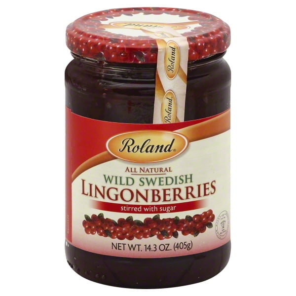 Roland Wild Swedish Lingonberries Stirred With Sugar
