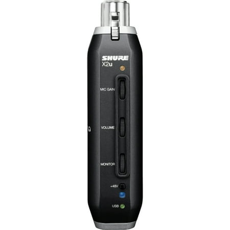 Shure X2u XLR-to-USB Microphone Adapter