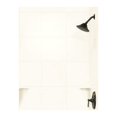 thumbnail image 2 of swan solid surface 72.5'' x 36'' x 36'' three panel shower wall, 2 of 7