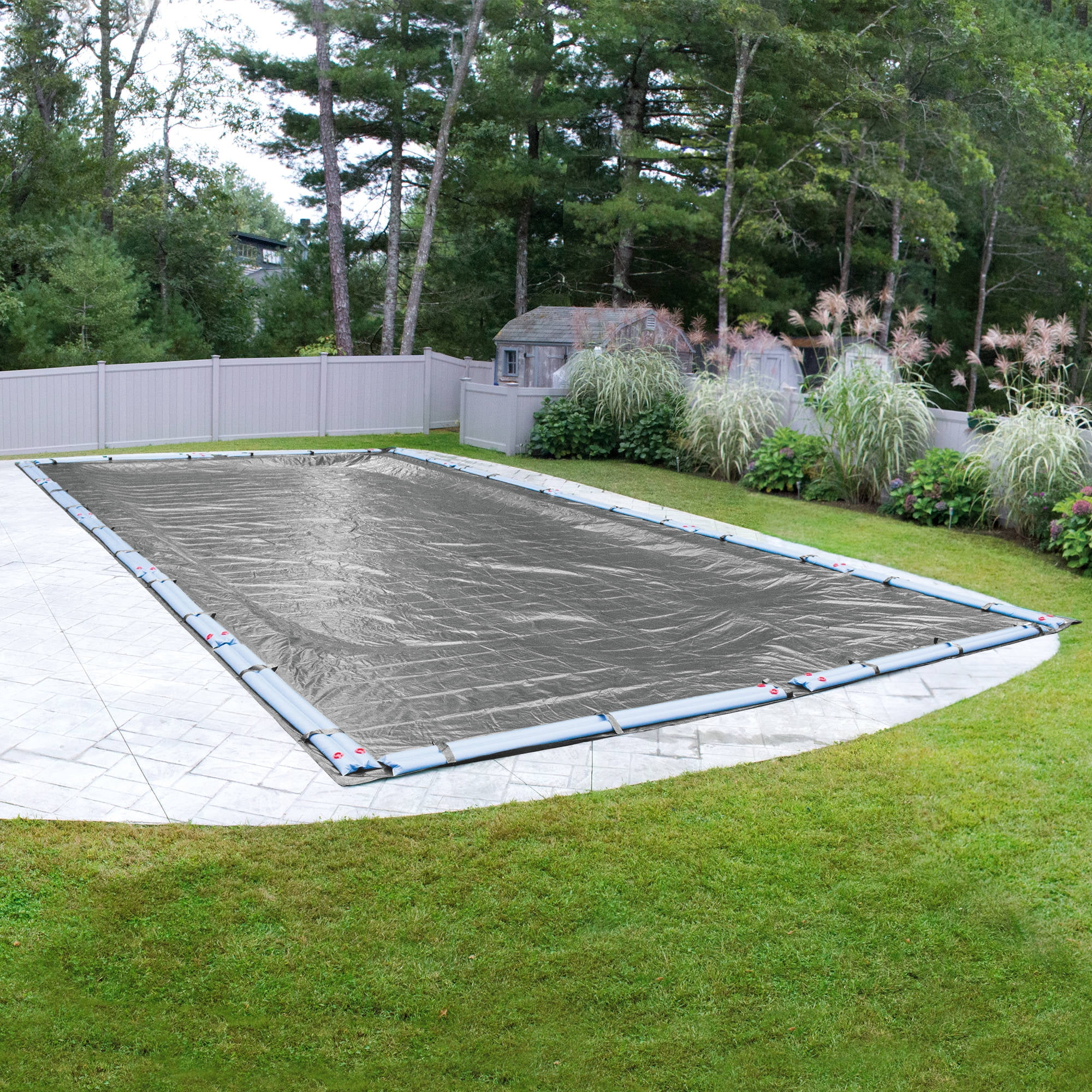 Platinum Details about   18' x 36' Rectangle In-Ground Swimming Pool Winter Cover 12 Year 