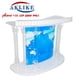 thumbnail image 4 of 2024 AKLIKE Hot Sales High-end Lecturers Led Acrylic Lectern Church Pulpit Modern Rostrum Podium Clear Free Shipping My Lux Decor Round, 4 of 6
