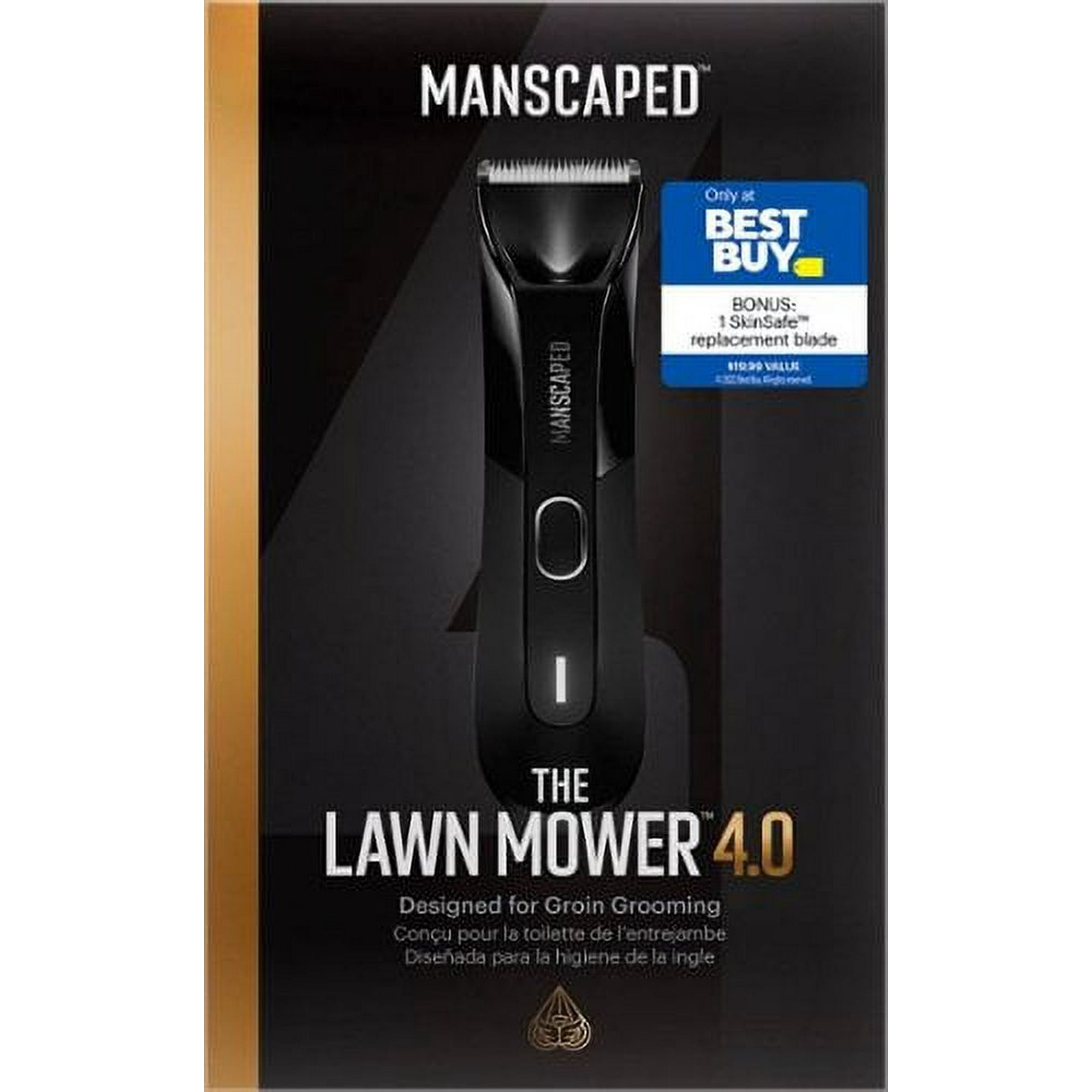 Manscaped Lawn Mower 4.0 Rechargeable Hair Trimmer Black Walmart