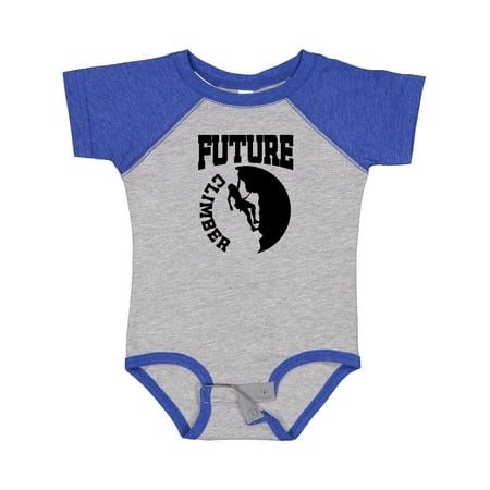 

Inktastic Climbing Future Climber Gift Baby Boy or Baby Girl Bodysuit