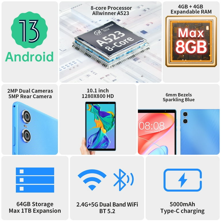 ★新品未開封★ 2台セットiPad Teclast 4GB 128GB 12544円ゲット】Teclast 10インチ Android 16 タブレット『P30 128GB