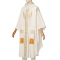 thumbnail image 2 of Vêtements d'Église, Robe de Prière, Clerc, Chasuble, Catholique, Col Rond, 2 of 5