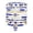 Blue, variant on Football Heart Letter Friendship Stretch Bracelet Set Layer Stackable Nine Clasp, 6 cm, RedB