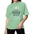 thumbnail image 2 of Officially Licensed Coca Cola Enjoy Coke Bottle Art Women's T-shirt, 2 of 3