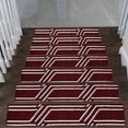 thumbnail image 1 of Plaza Collection Contemporary, Cozy, Vibrant and Soft Stair Tread Mats & Rugs, 9'' x 28'', 1 of 5