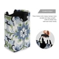 thumbnail image 3 of Yayeee Freestanding Laundry Hamper with Handle Collapsible Large Storage Basket for Clothes, Green Floral, 3 of 7