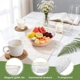 thumbnail image 3 of YANTONG 30 Pack Clear Plastic Bowls - Clear Disposable Bowls for Party with Gold Rim, 16-20oz Premium Hammered Bowls Disposable Heavy Duty, Plastic Salad Bowls for Milk Cereals, Snacks, Salads, 3 of 5