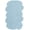 Blue, variant on SAFAVIEH Novelty Amy Abstract Area Rug, Blue, 2' x 3' Scalloped