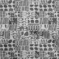 thumbnail image 1 of oneOone Cotton Jersey Gray Fabric Aaian Batik Fabric For Sewing Printed Craft Fabric By The Yard 58 Inch Wide, 1 of 4