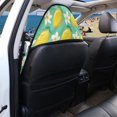 thumbnail image 5 of Chririnla Car Seat Towel Cover, Compatible with Truck Seat Van, Plush Microfiber Car Seat Cover for Trucks Cars, Lemon Flower Pattern, 5 of 7