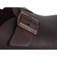 thumbnail image 5 of HAFLINGER Men Women leather Clogs 'Porto', dark brown, 5 of 8