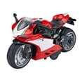 thumbnail image 2 of Motocicleta De Juguete De Plástico De aleación A Escala 1:14 Con Función De Sonido Y Luz Y Mecanismo De retroceso Para Niños., 2 of 7