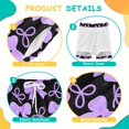 thumbnail image 3 of joogoo Purple Bows Boys Swim Trunks Beach Swimsuit Shorts Boxer 5-6T, 3 of 8