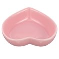 thumbnail image 3 of BESTONZON Pink Ceramic Pet Bowl for Hamster Squirrel Heart Shaped Durable, 3 of 8