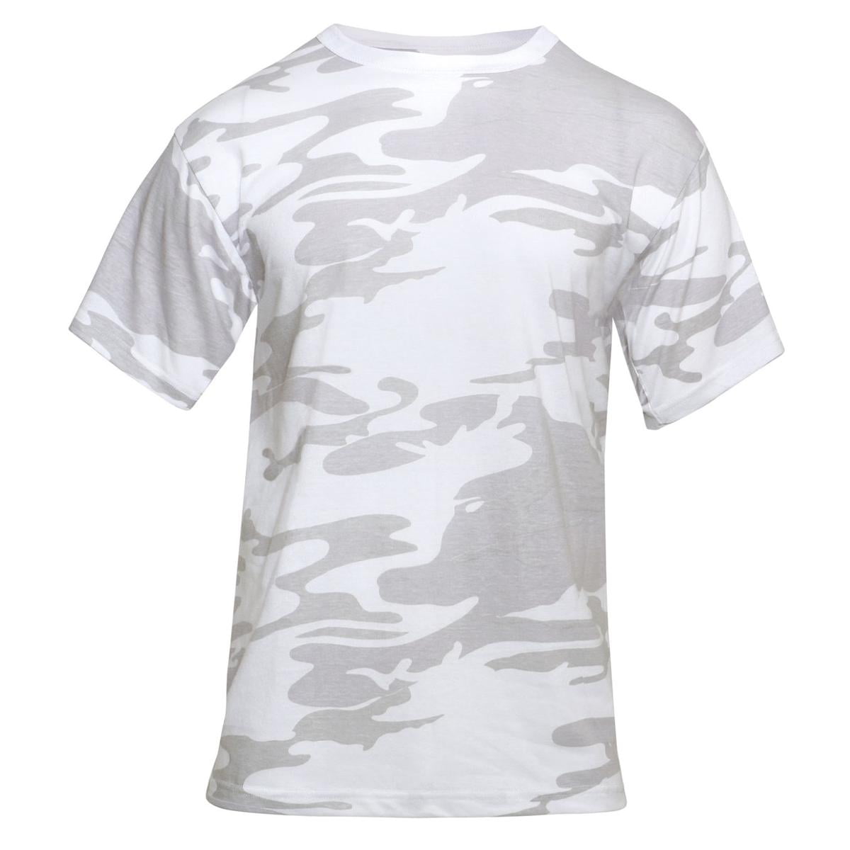Rothco Rothco Military Style Camouflage TShirt, White Camo, Large