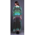 thumbnail image 3 of Phagun Artistic Waves Abstract Womens Long Beach Kaftan Beachwear Bikini Coverup Maxi Dress-XL-3X, 3 of 5