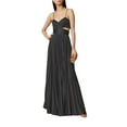 thumbnail image 3 of SAYOO Vestido largo para mujer, correa de espagueti, sin mangas, sin espalda, con cuello en V y plisado SAYOO Moda, 3 of 10