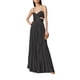 thumbnail image 3 of Txlixc Vestido largo para mujer, correa de espagueti, sin mangas, sin espalda, con cuello en V y plisado Txlixc Moda, 3 of 10