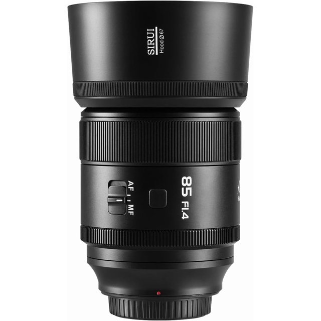 Objetivo Sirui Aurora 85mm F1.4 con Enfoque Automático para Montura E