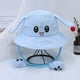 thumbnail image 1 of Sombrero de pescador con sombrilla móvil de algodón para niños, sombrero de conejo Pikachu, sombrero para padres e hijos, sombrero de tela para atracciones turísticas, 1 of 4