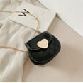 thumbnail image 2 of Little Girls Crossbody Bag, Stylish Messenger Shoulder Bag with Heart Buckle & Chain Strap, 2 of 4