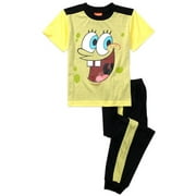 Boys' Giggling SpongeBob SquarePants 2 Piece Sleep Set