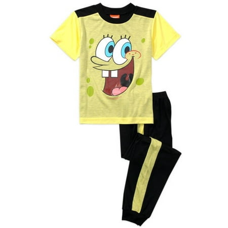 Boys' Giggling SpongeBob SquarePants 2 Piece Sleep Set